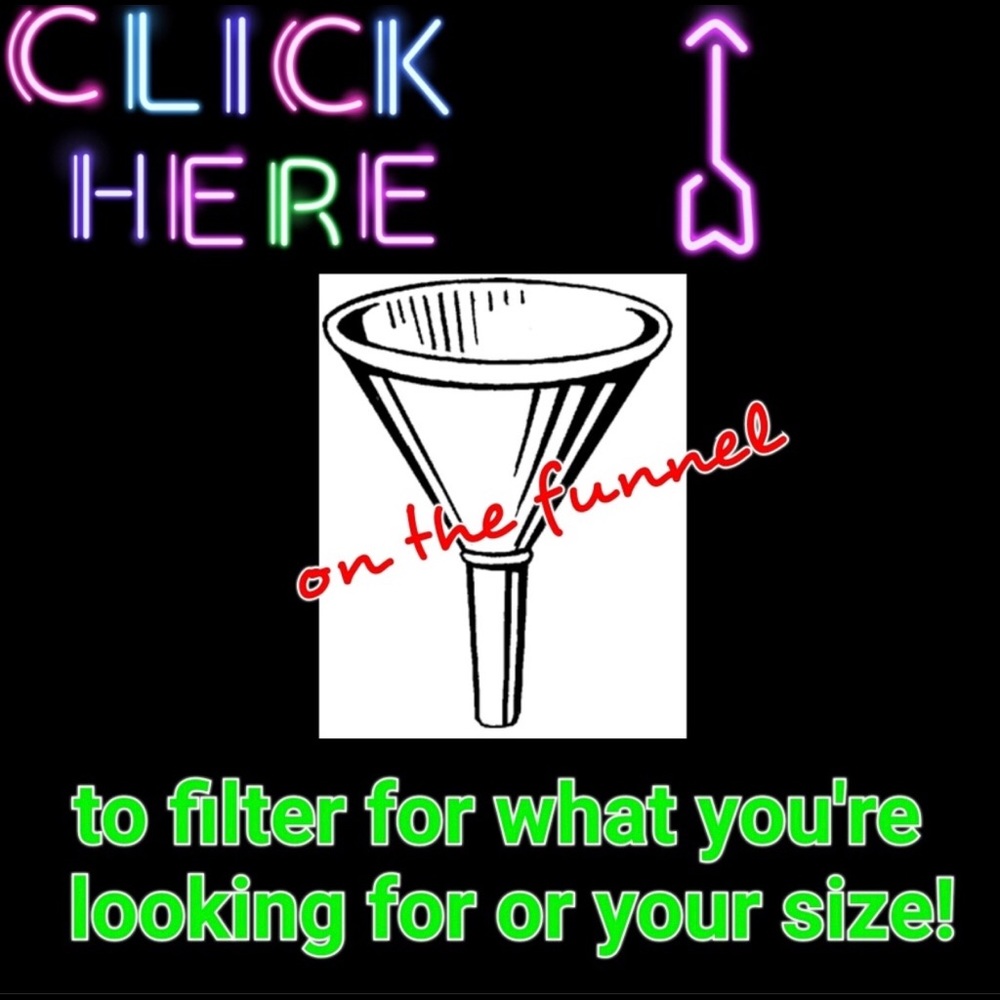 Filter Your Size Style or Type of Clothing on APP